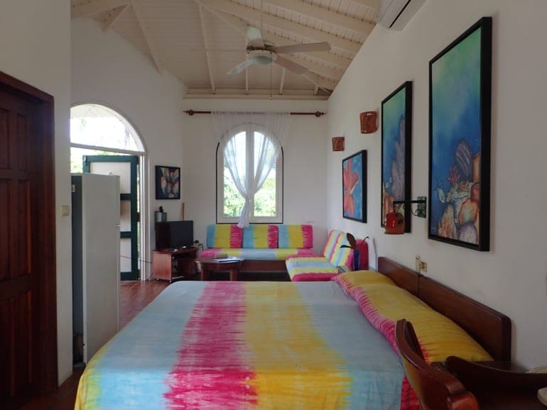 Self-contained apartments perfect for 2 guests; suitable for 2 adults and 2 children.